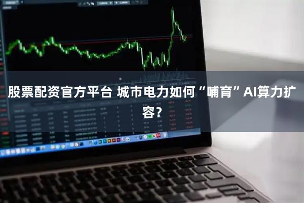 股票配资官方平台 城市电力如何“哺育”AI算力扩容？