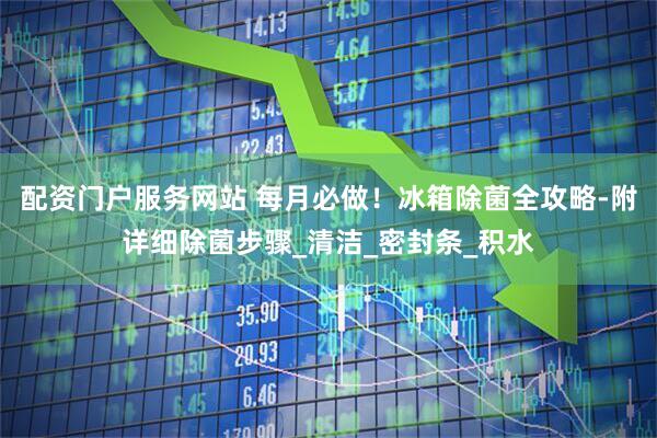 配资门户服务网站 每月必做！冰箱除菌全攻略-附详细除菌步骤_清洁_密封条_积水